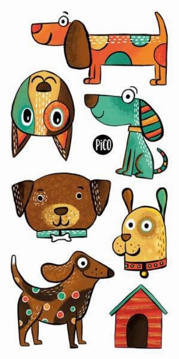 Tatouages temporaires - Les chiens coquins | PiCO