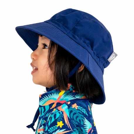 Chapeau en coton UV - Marine | Jan & Jul