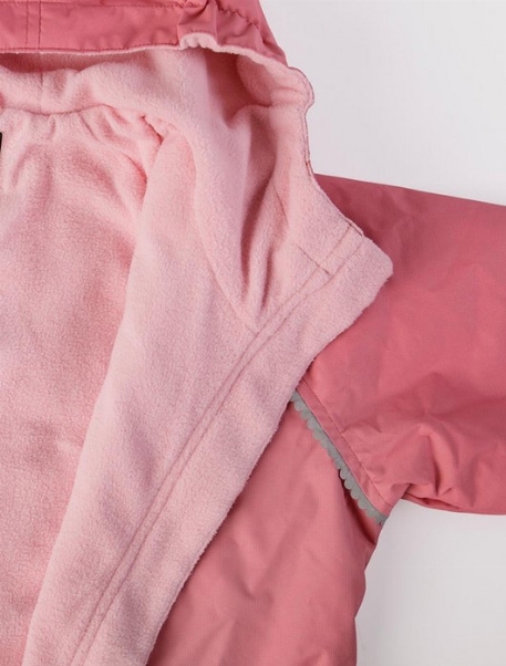 Manteau imperméable doublé - Rose | Therm