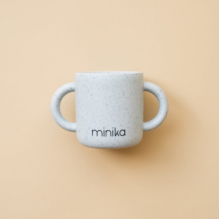 Tasse d'apprentissage avec poignées - Ice | Minika