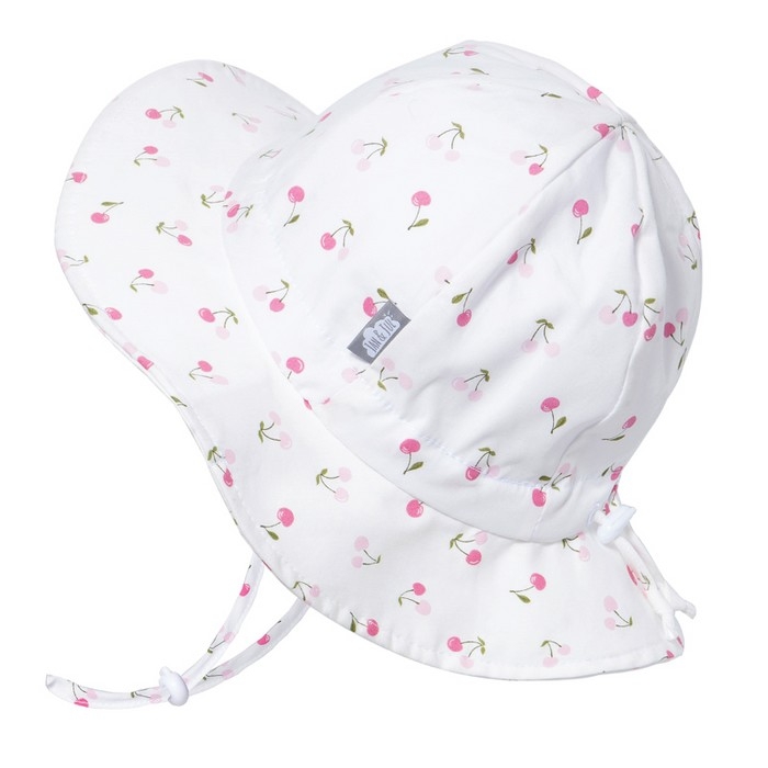 Chapeau en coton UV - Cerises | Jan & Jul