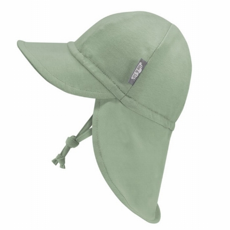 Casquette en coton UV - Vert Juniper | Jan & Jul