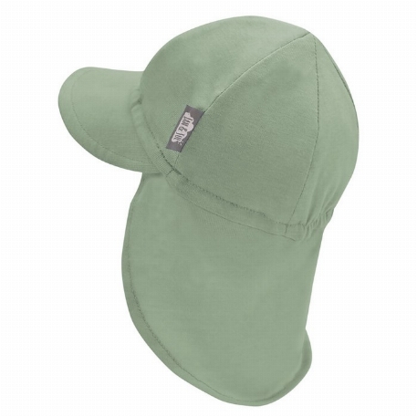 Casquette en coton UV - Vert Juniper | Jan & Jul