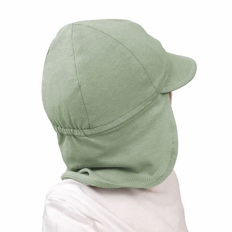 Casquette en coton UV - Vert Juniper | Jan & Jul