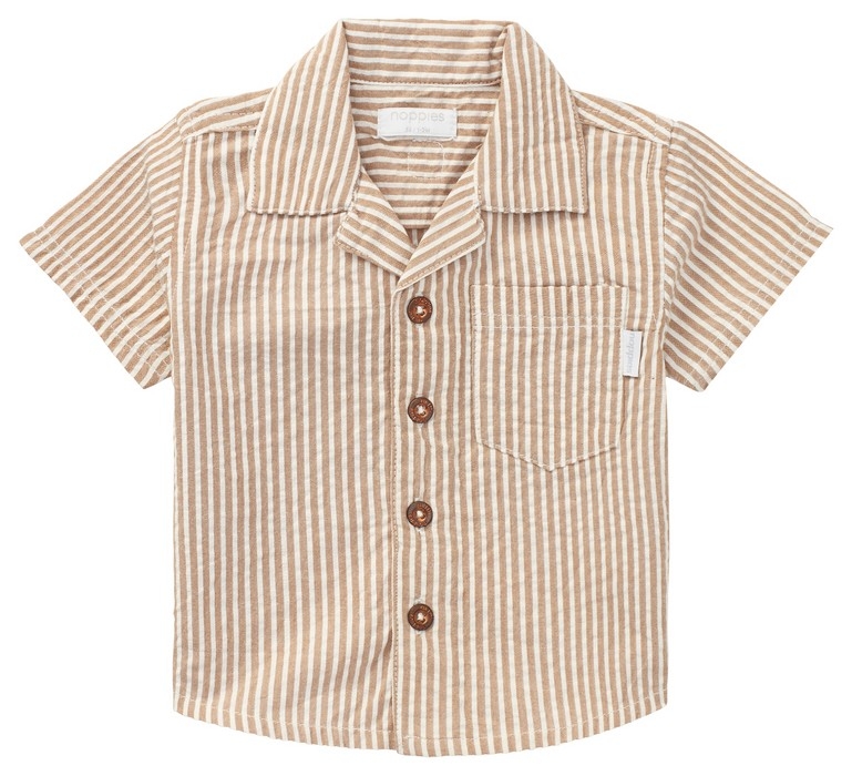 Chemise Haarlem - Brun caramel | Noppies