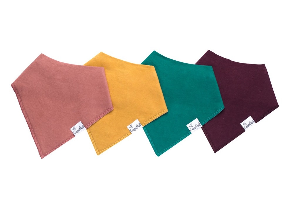 Bavoirs Bandanas - Jade | Cooper Pearl