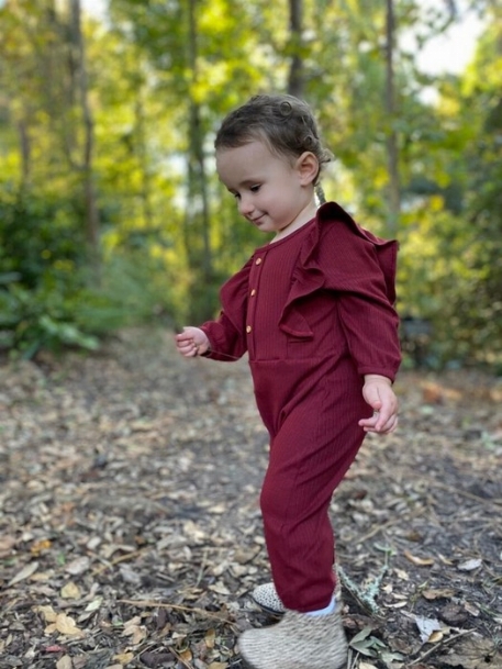 Romper Alaya - Burgundy | Vignette