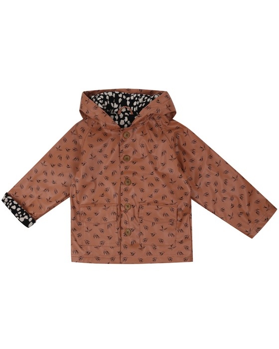 Manteau imperméable doublé - Oiseaux | Turtledove London