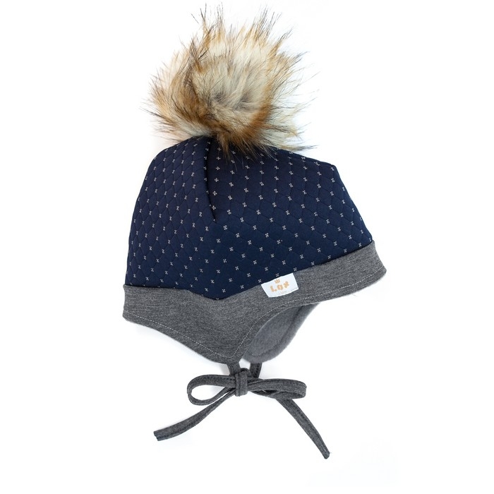 Tuque hiver Mont-Blanc - Bleu marine | Lox Lion