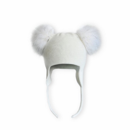 Tuque Angora Macaza - Blanc | Lox Lion