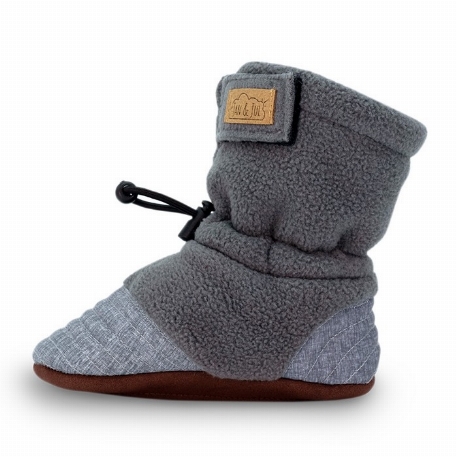 Chaussons mi-saison - Gris | Jan & Jul