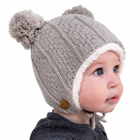 Tuque Ourson - Gris | Jan & Jul