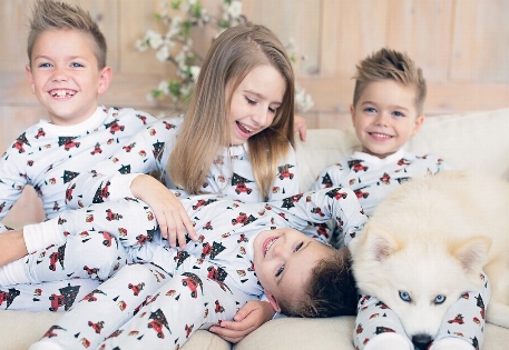 Pyjama pour enfant - Holiday Cheer | Lola & Taylor