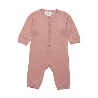 Romper en tricot - Peach Beige | Fixoni