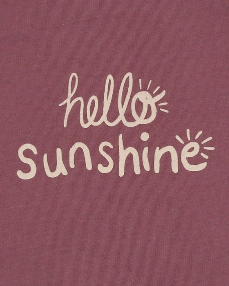 Chandail Hello Sunshine - Plum | Turtledove London