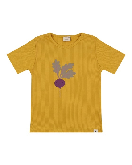 Chandail côtelé Beet Pals - Mustard | Turtledove London