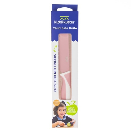 Couteau sécuritaire pour enfant - Blush Pink | KiddiKutter