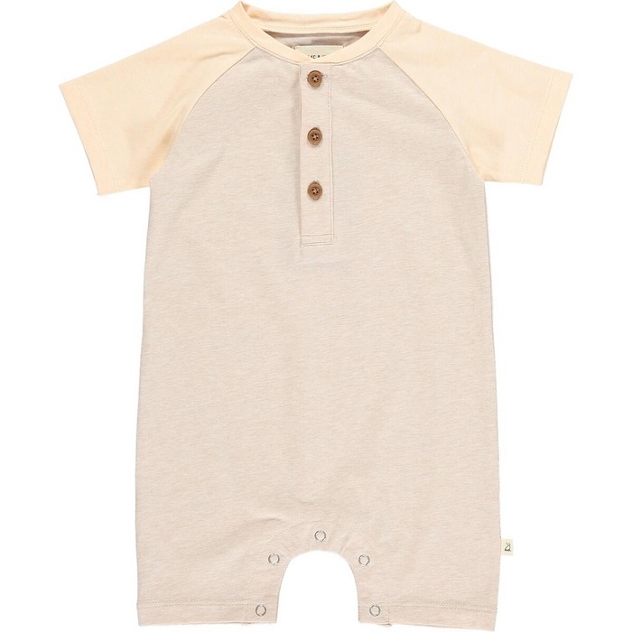 Romper Raglan - Beige/Peach | Me & Henry