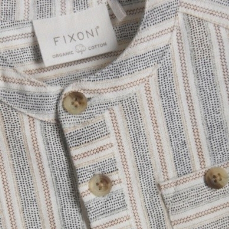 Romper Woven - India pink | Fixoni