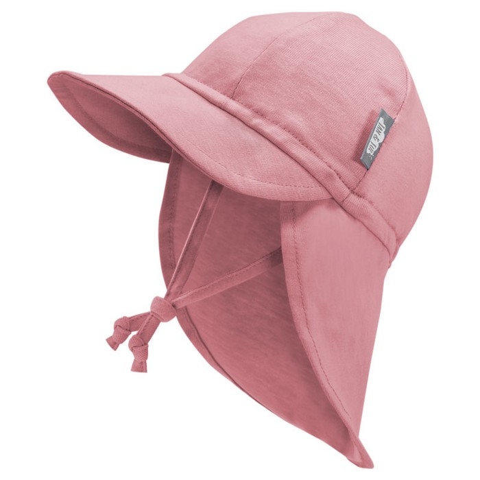 Casquette en coton UV - Dusty rose | Jan & Jul