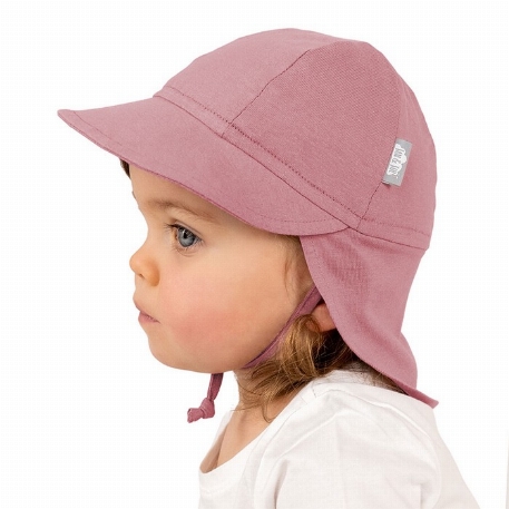 Casquette en coton UV - Dusty rose | Jan & Jul