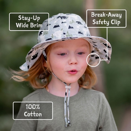 Chapeau en coton UV- Sand | Jan & Jul