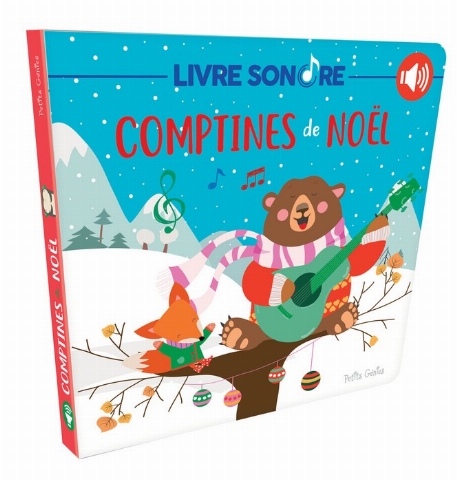 Livre sonore - Comptines de Noël | Petits Génies