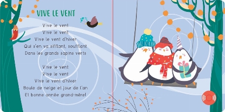 Livre sonore - Comptines de Noël | Petits Génies