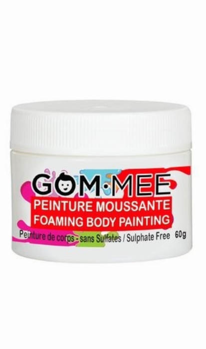 Peinture moussante pour le corps - Rouge | GOM-MEE