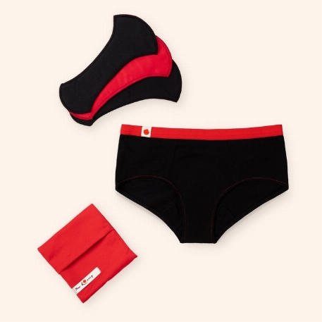 Culotte menstruelle classique - Shorty | Mme L'Ovary