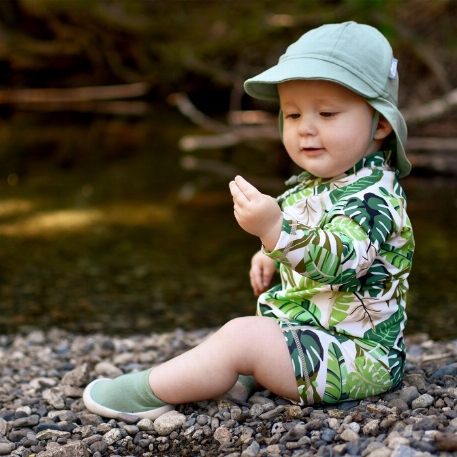 Maillot de bain UV - Green Tropical | Jan & Jul