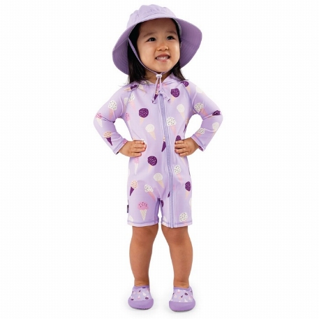 Maillot de bain UV - Lavender Ice Cream | Jan & Jul