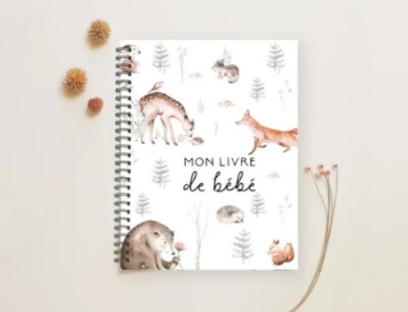 Livre de bébé - Douce forêt | Rainbows and Lollipops