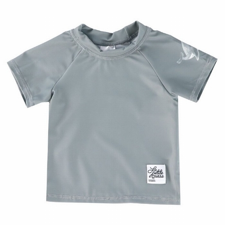 Chandail d'eau protection UV - Gris (Marine) | La Petite Ourse