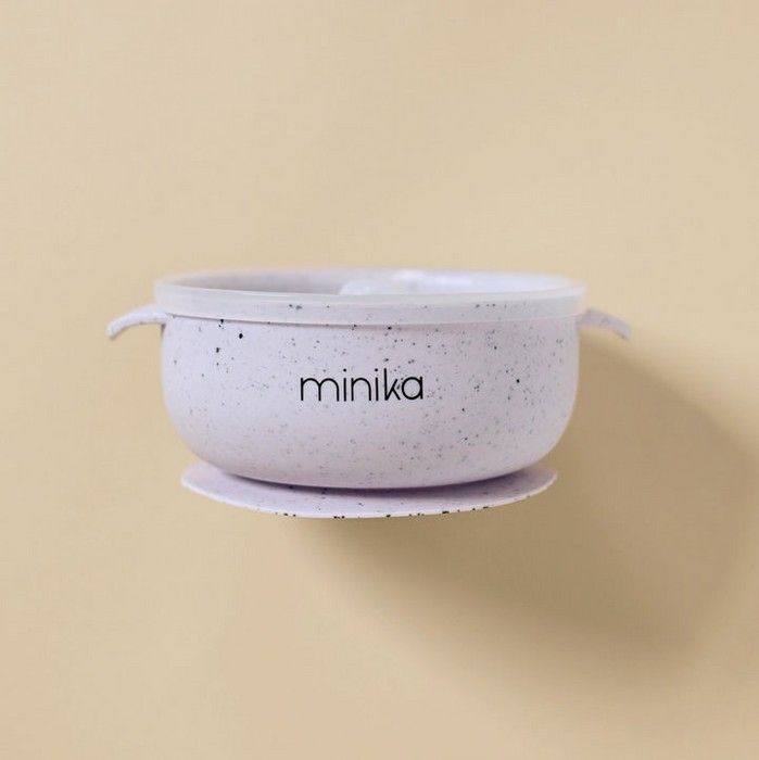 Bol avec couvercle - Lavender | Minika