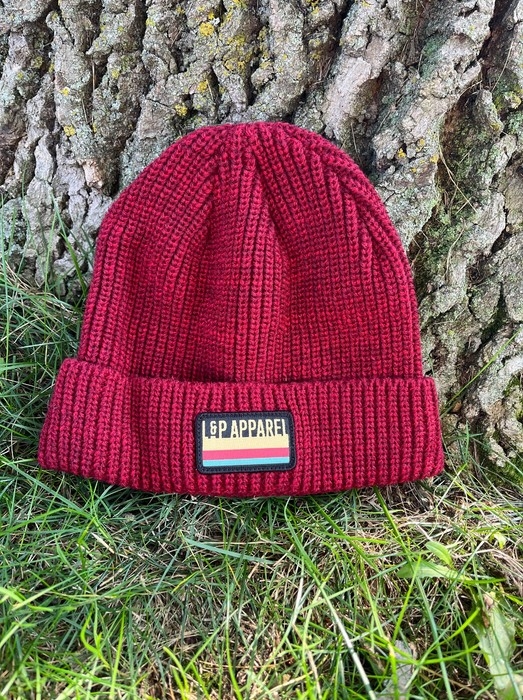 Tuque d'inspiration skateboard - Burgundy | L&P