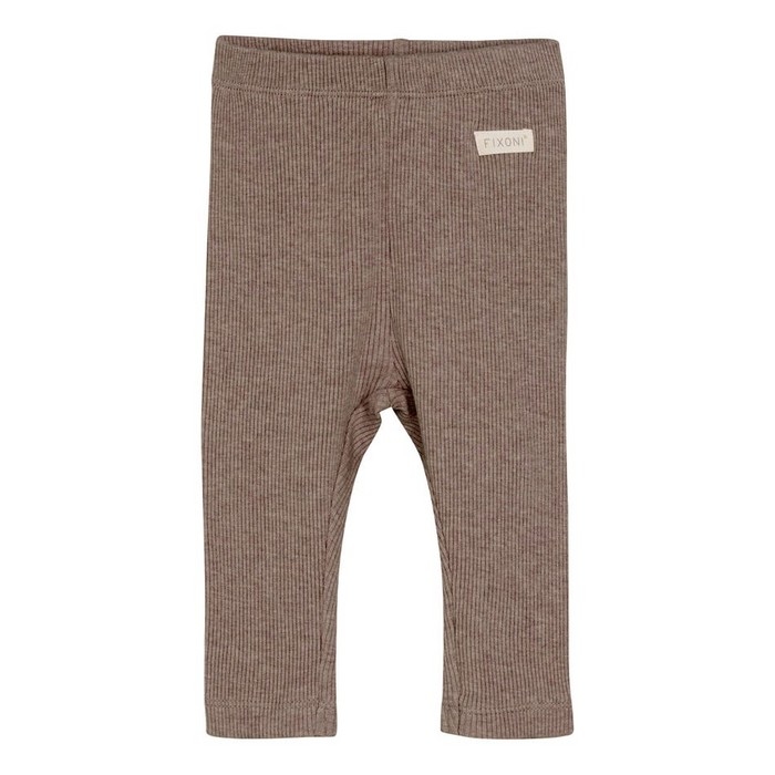 Legging côtelé - Taupe | Fixoni