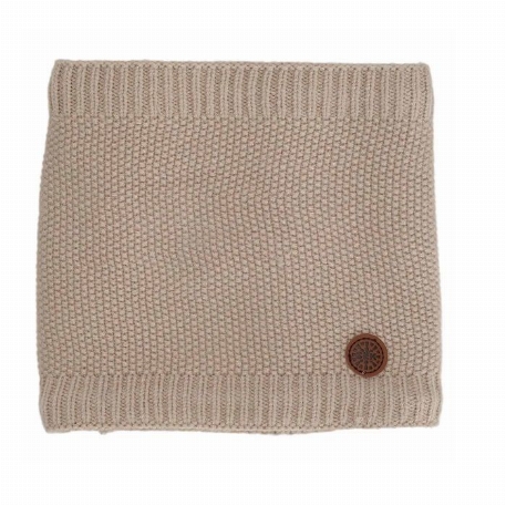 Cache-cou tricot - Beige | Calikids