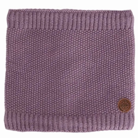 Cache-cou tricot - Dark Lilac | Calikids