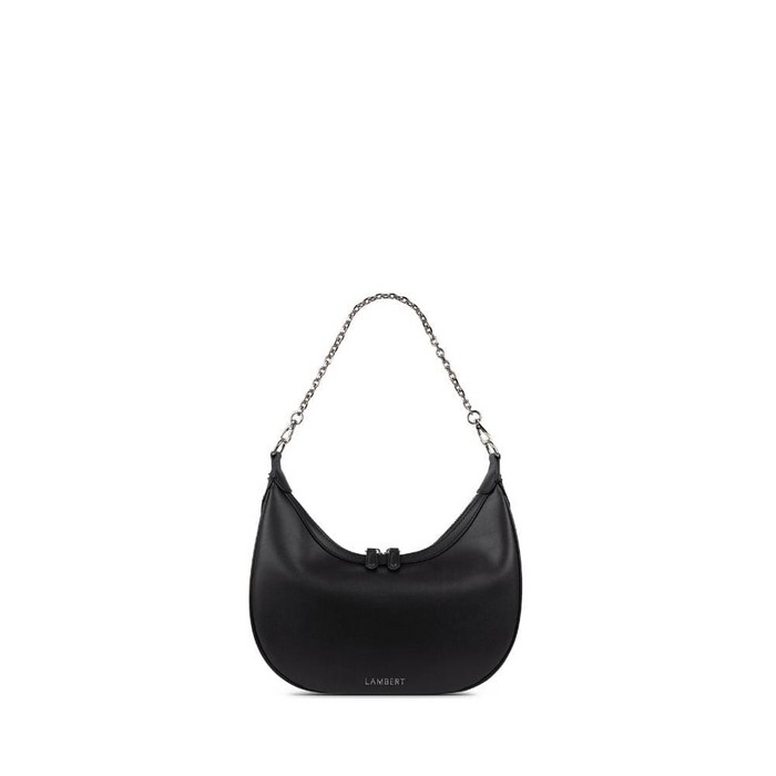 Le RACHEL - Sac à main 2-en-1 en cuir vegan - Noir | Lambert