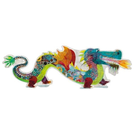 Puzzle géant - Léon le dragon - 58 pcs | Djeco