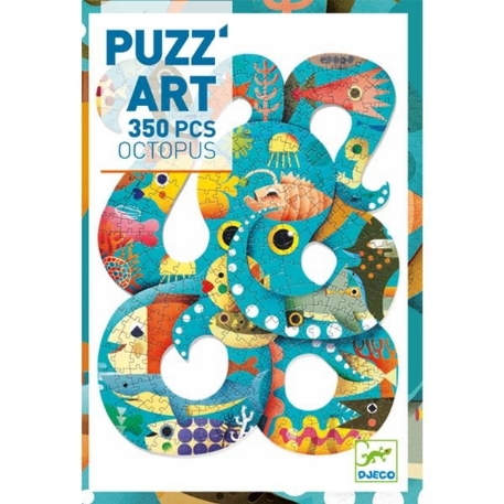 Puzz'art - Octopus - 350 pcs | Djeco