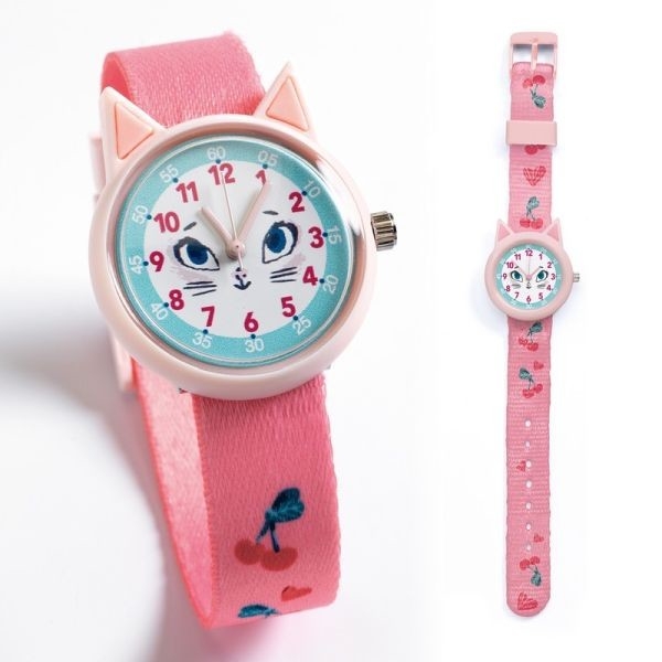 Montre - Chat | Ticlock par Djeco