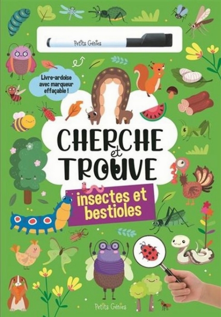 Cherche et trouve - Les insectes et bestioles - Kim Huynh | Petits Genies