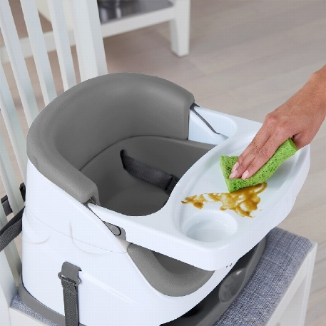 Siège rehausseur 2 en 1 - Baby Base - Gris | Ingenuity