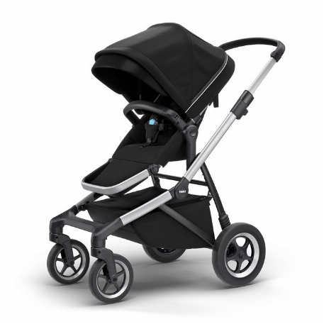 Poussette Sleek City - Aluminium/midnight black | Thule